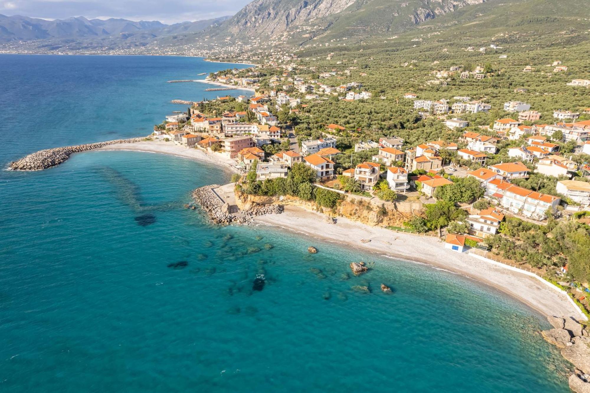 Avia Blue Maisonettes - Messinia Gulf Retreat 외부 사진
